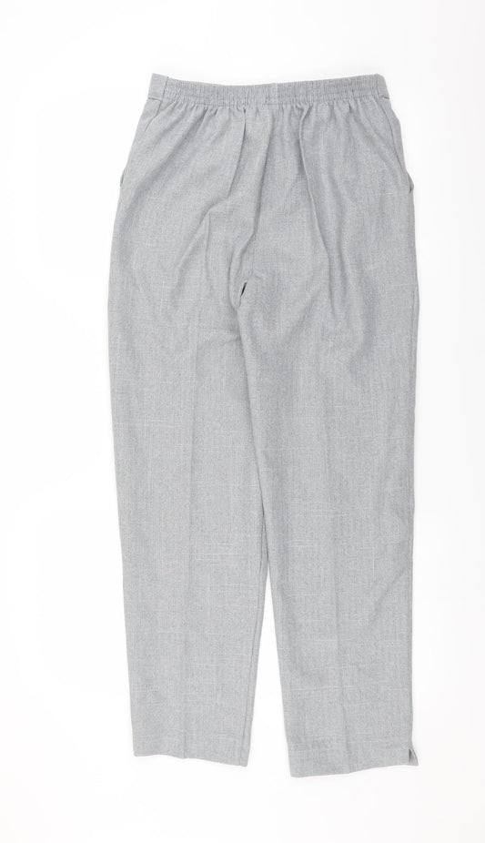 Autonomy Womens Grey Trousers Size 12 L28 in