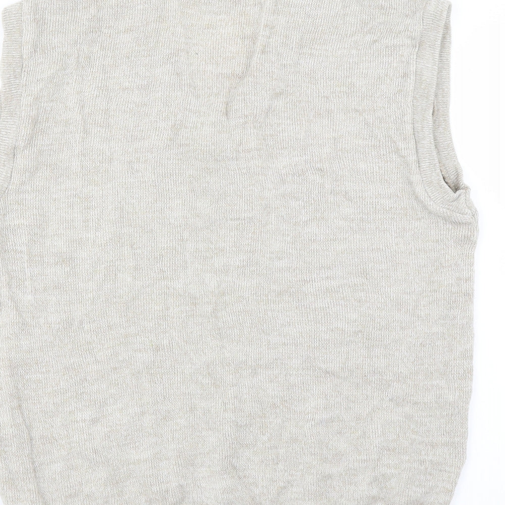 Greenwoods Mens Beige Pullover Jumper Size L