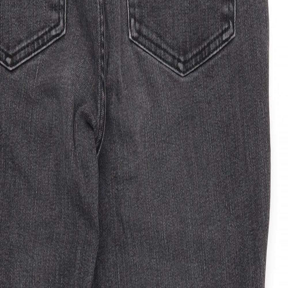 ASOS Womens Black  Denim Straight Jeans Size 27 in L24.5 in