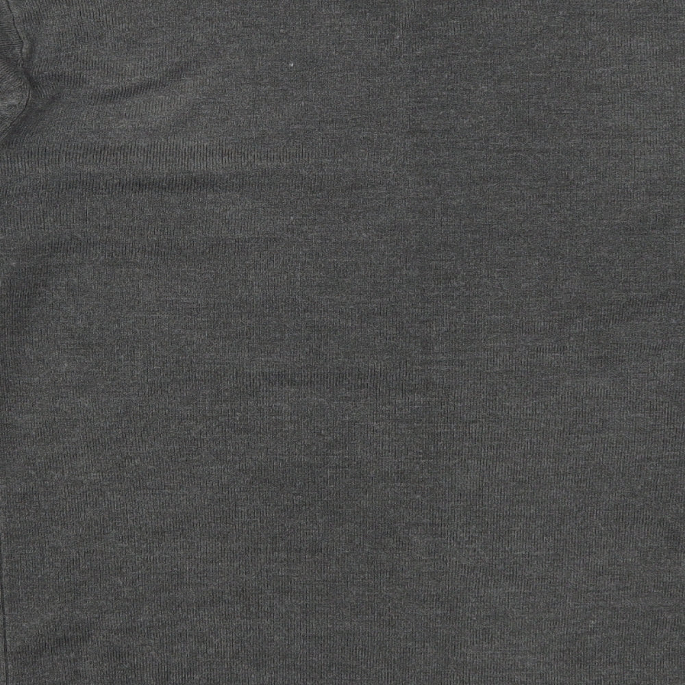 George Mens Grey Pullover Jumper Size M