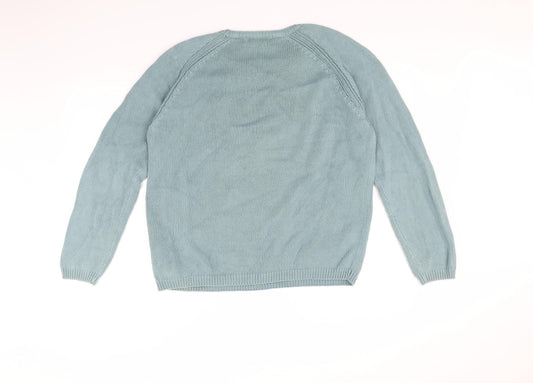 EWM Mens Gold Pullover Jumper Size L