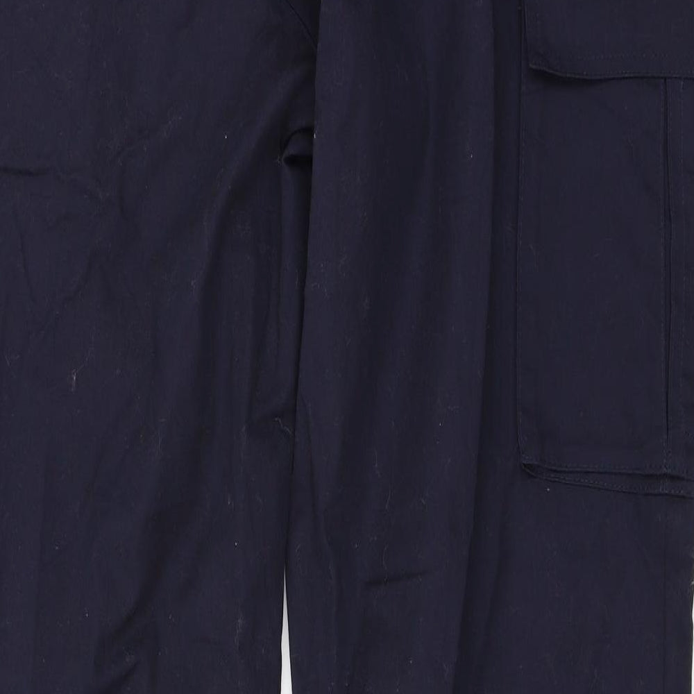 Alsico Mens Blue Trousers Size 42 in L31 in