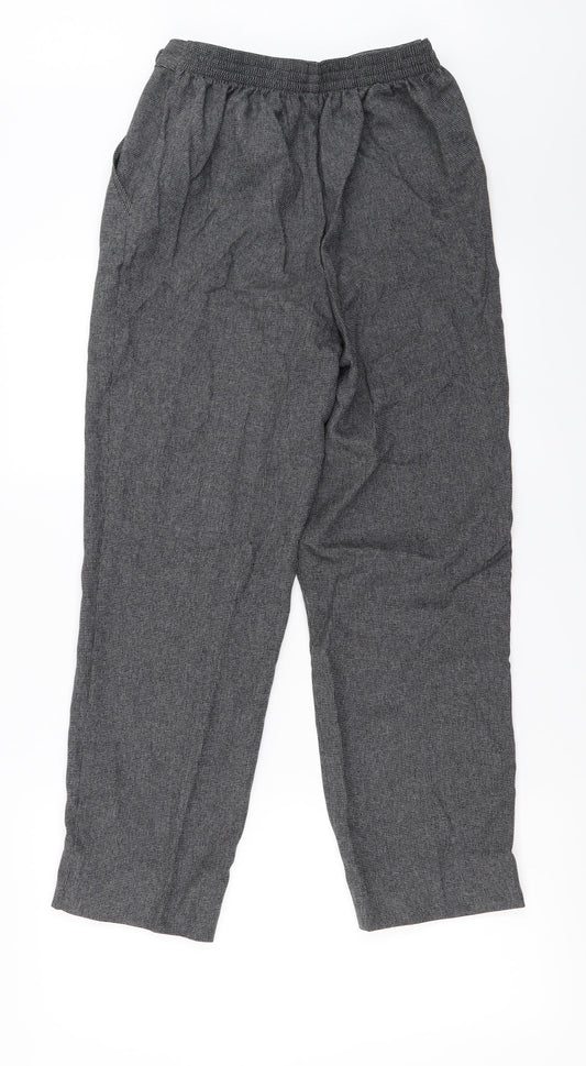 Womens UK Size 10 Marks and Spencer Regular Fit Grey Trousers