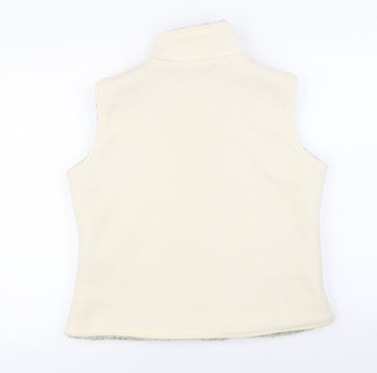 active Womens Ivory Gilet Coat Size L