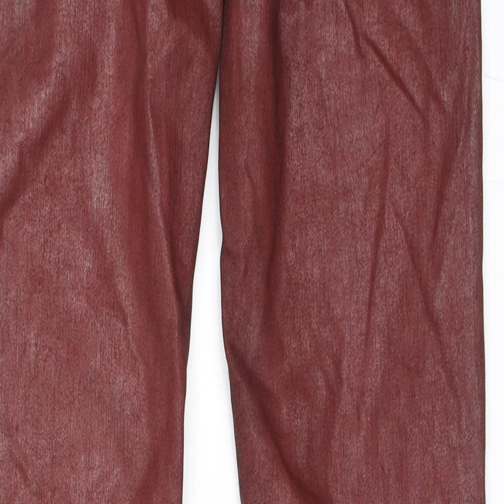 Zara Womens Red   Skinny Jeans Size 27 in L33 in