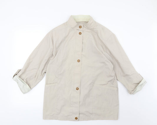 Womens UK Size 12 Marks and Spencer Beige Jacket