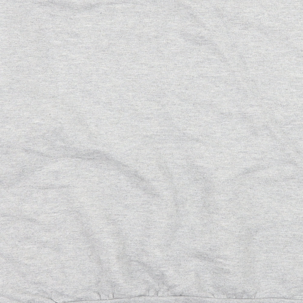 Boohoo Womens Grey Jersey Pullover Sweatshirt Size M - Montana