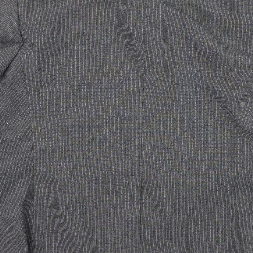 Mens UK Size XL Cedar Wood State Regular Grey Suit Jacket
