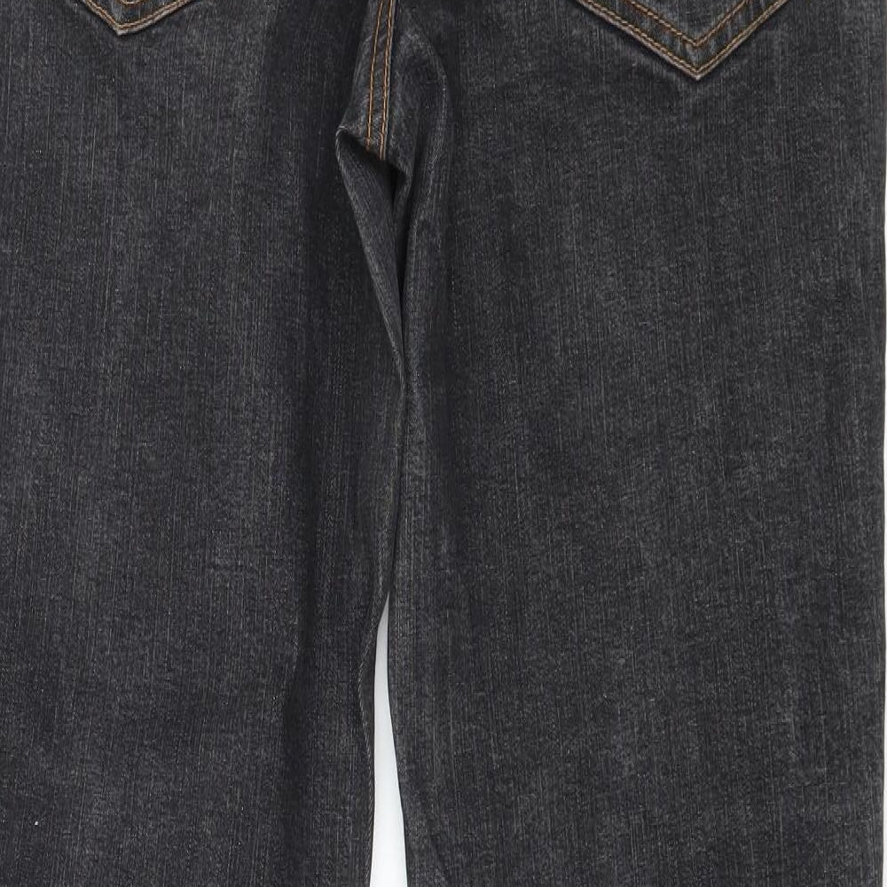 AriZona Womens Grey Denim Skinny Jeans Size 28 in L30 in