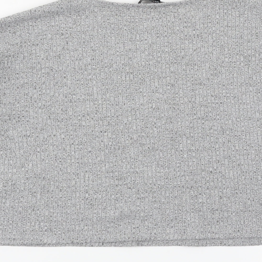 New Look Girls Grey Pullover Jumper Size 14-15 Years