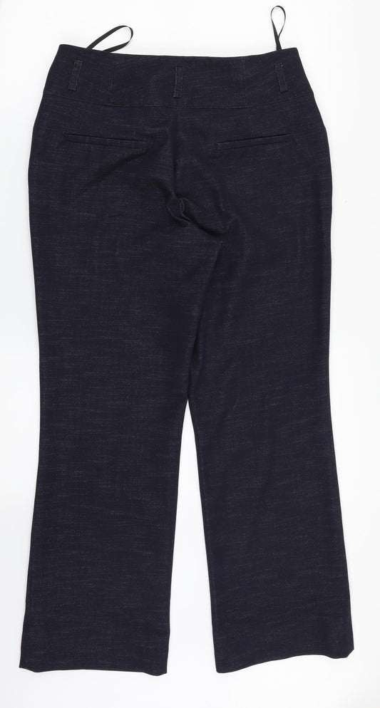 NEXT Womens Blue Dress Pants Trousers Size 12 L27 in