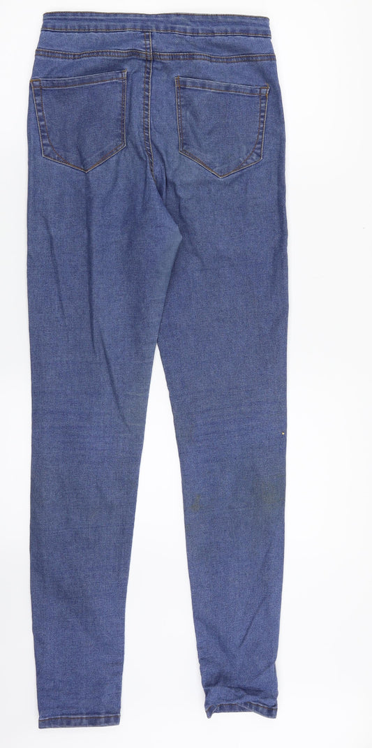 Denim. Co Womens Blue Denim Skinny Jeans Size 10 L30 in
