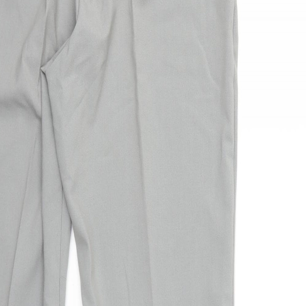 Womens UK Size 32 in Preworn Regular Fit Grey Trousers
