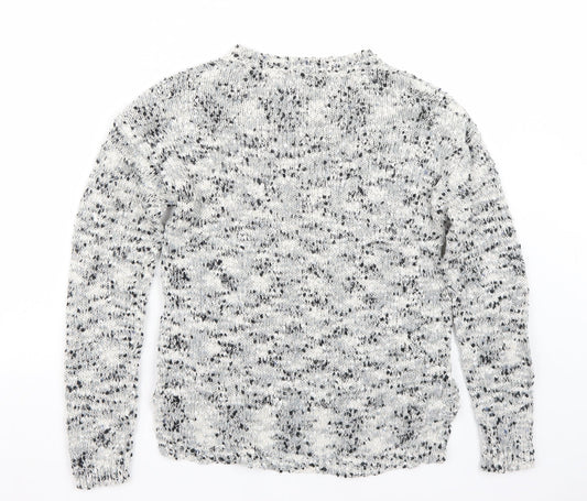 Newlook Womens Grey Pullover Jumper Size 8