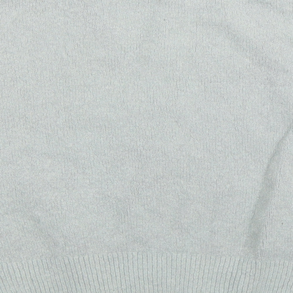 H&M Womens Grey Knit Pullover Jumper Size XS