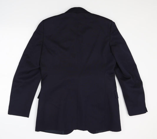 Mens UK Size Hepworths Regular Blue Suit Jacket