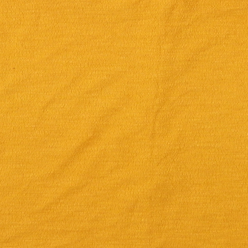 Womens UK Size S H&M Yellow Basic Blouse