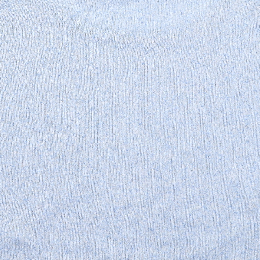 Womens UK Size 6 New Look Blue Basic Blouse