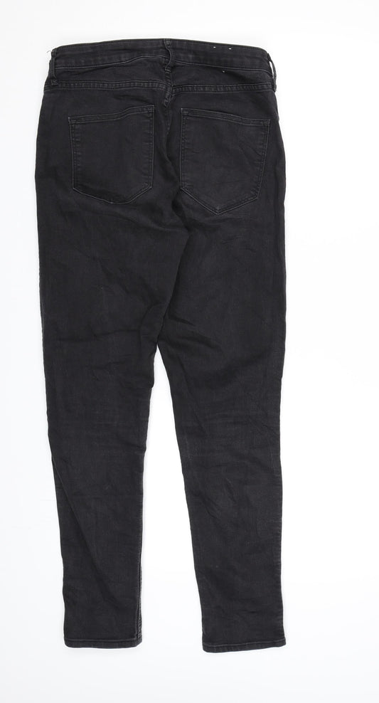 &DENIM Mens Black  Denim Skinny Jeans  L27 in