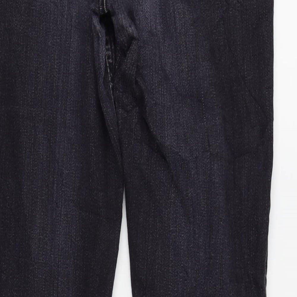Womens UK Size 28 in Preworn Regular Fit Skinny Black Jeans