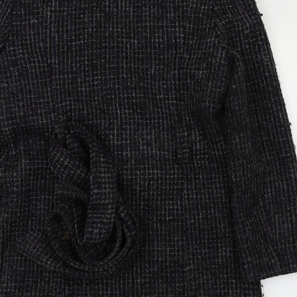 Debenhams Womens Grey Jacket Coat Size 14