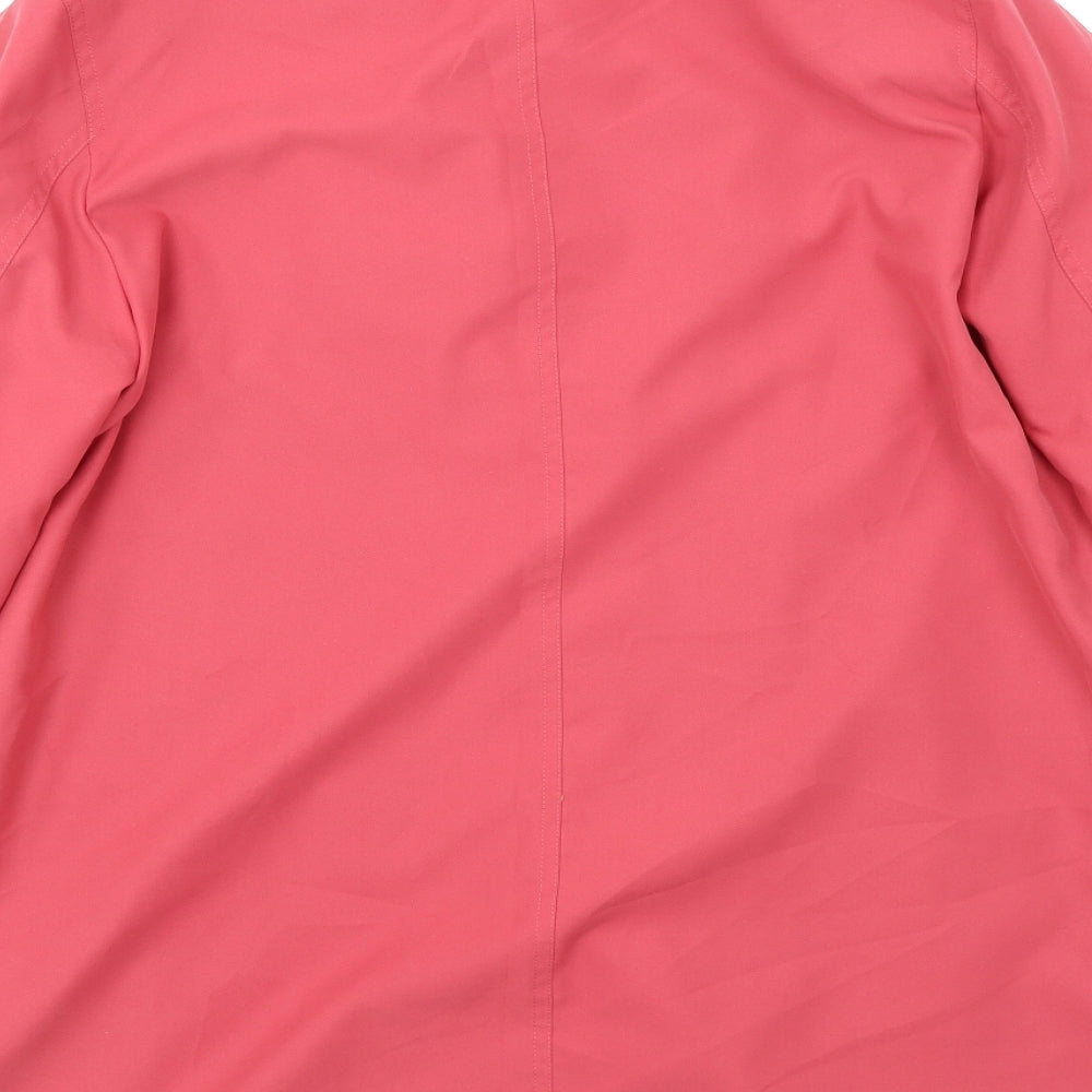 Womens UK Size M Danimac Pink Anorak Coat