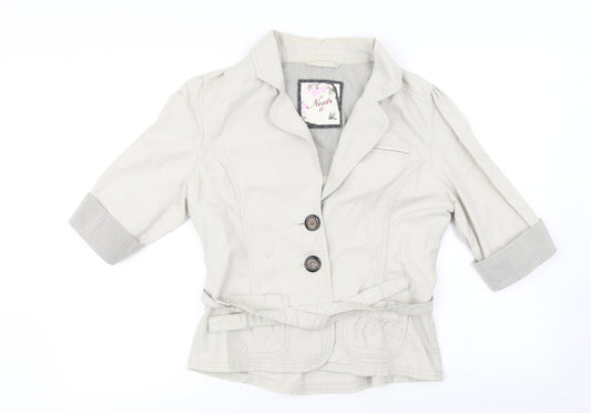 Womens UK Size 12 NEXT Beige Jacket