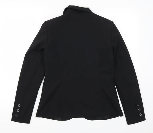 Fransa Womens Black   Jacket Suit Jacket Size 8