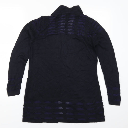 Per Una Womens Blue Cardigan Jumper Size 8