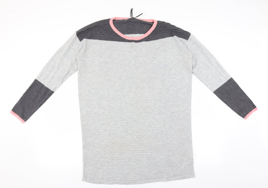 Capsule Womens Grey Pullover Jumper Size 12