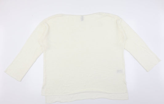 Divided by H&M Womens Ivory Pullover Jumper Size L