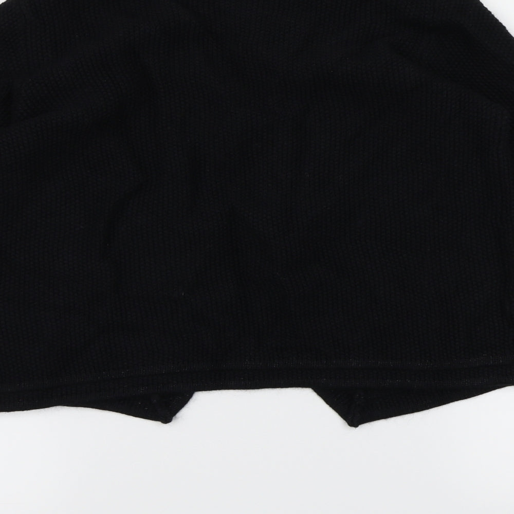 Monoprix Autreton Womens Black Knit Cardigan Jumper Size S