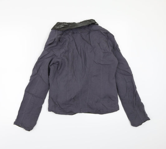 Womens UK Size 10 Crafted Purple Jacket