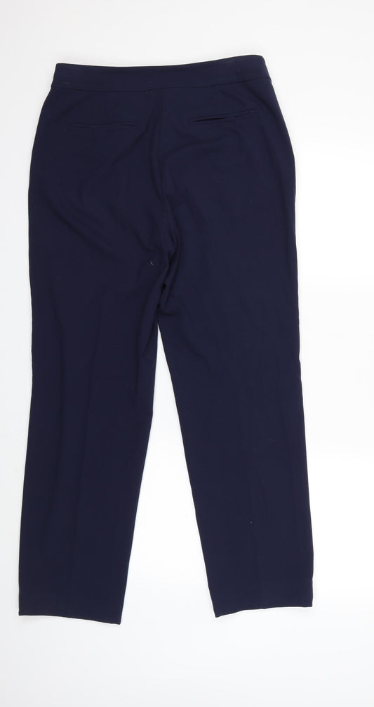 TU Womens Blue Trousers Size 12 L29 in