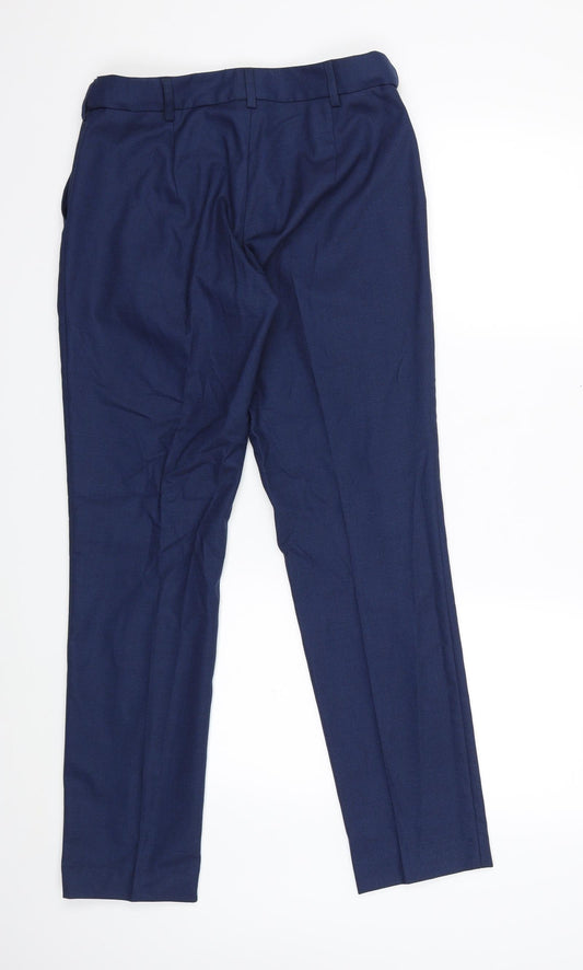 simon jersey Womens Blue Trousers Size 10 L28 in