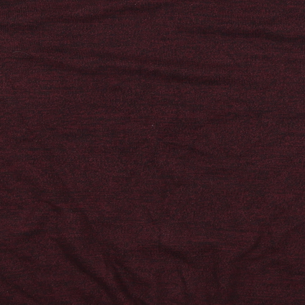 George Mens Red Knit Pullover Jumper Size XL