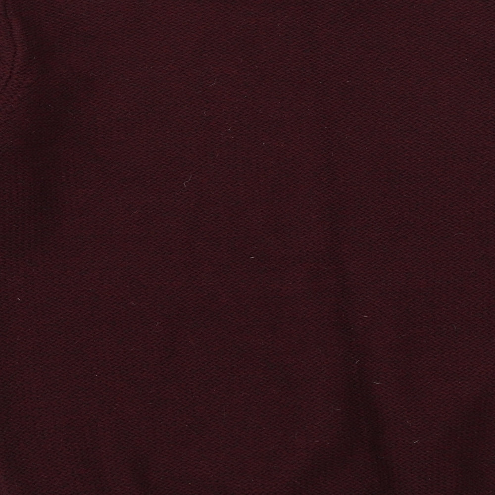 Cedar Wood State Mens Red Pullover Jumper Size M