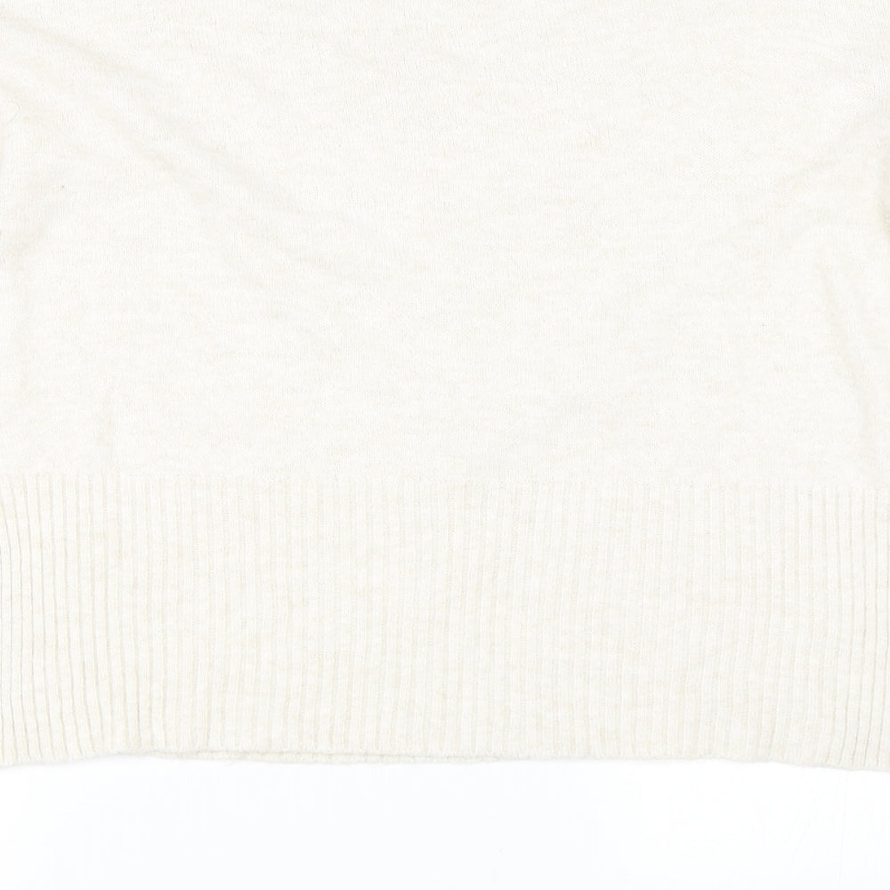 River Island Womens Beige Pullover Jumper Size M