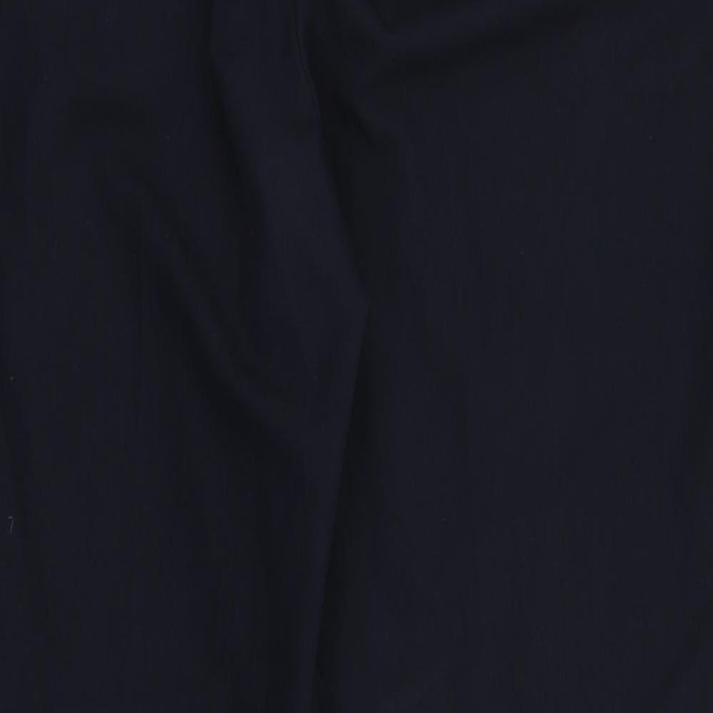 Womens UK Size 14 Dorothy Perkins Regular Fit Dress Pants Black Trousers