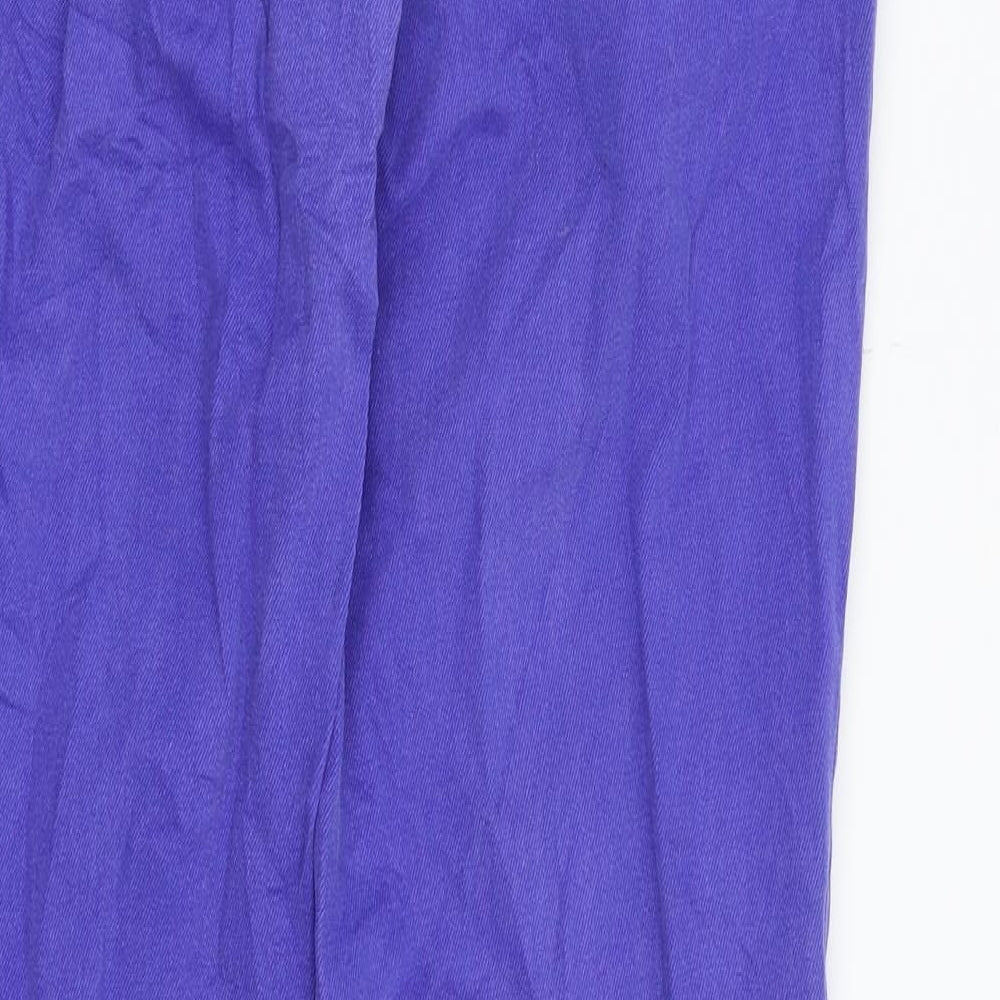 Womens UK Size 12 Up Fashion Regular Fit Straight Blue Jeans