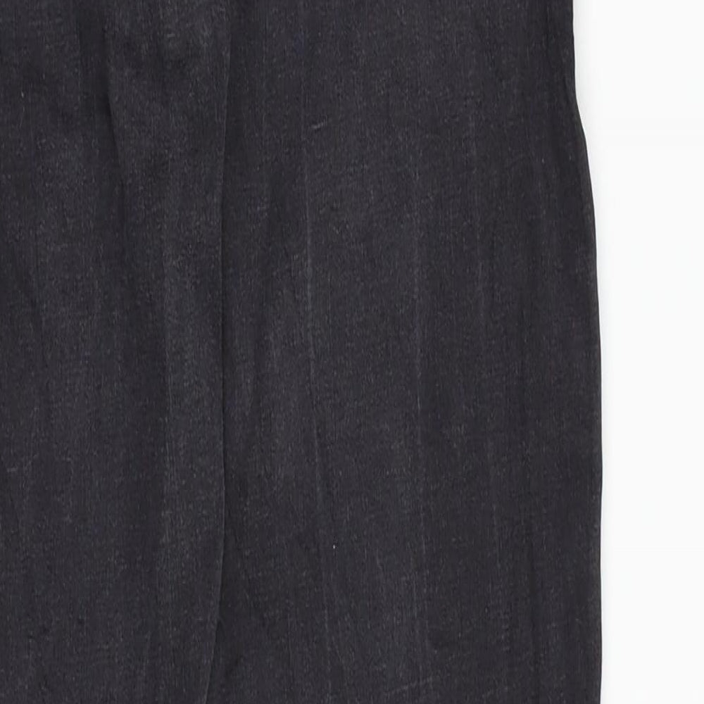 Topshop Womens Black Denim Skinny Jeans Size 28 in L26 in