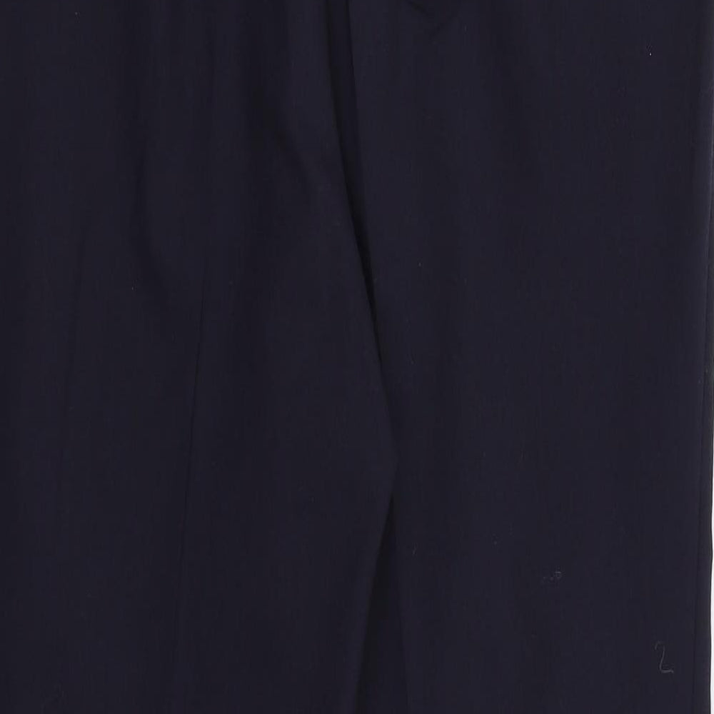 Womens UK Size 18 Blanchelle Regular Fit Dress Pants Blue Trousers