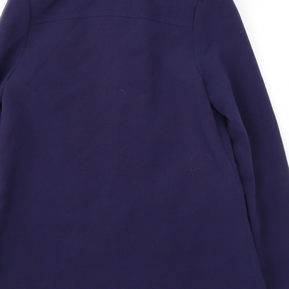 Papaya Womens Purple Jacket Coat Size 8