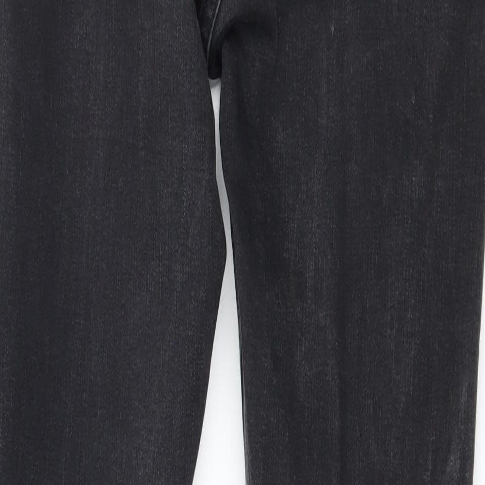 Topshop Womens Black Denim Skinny Jeans Size 26 in L34 in