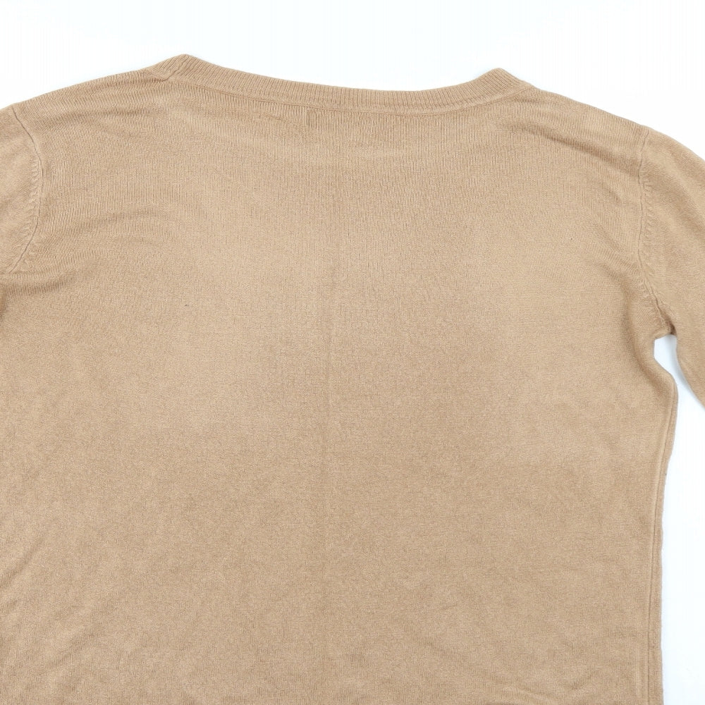 Primark Womens Brown Pullover Jumper Size L