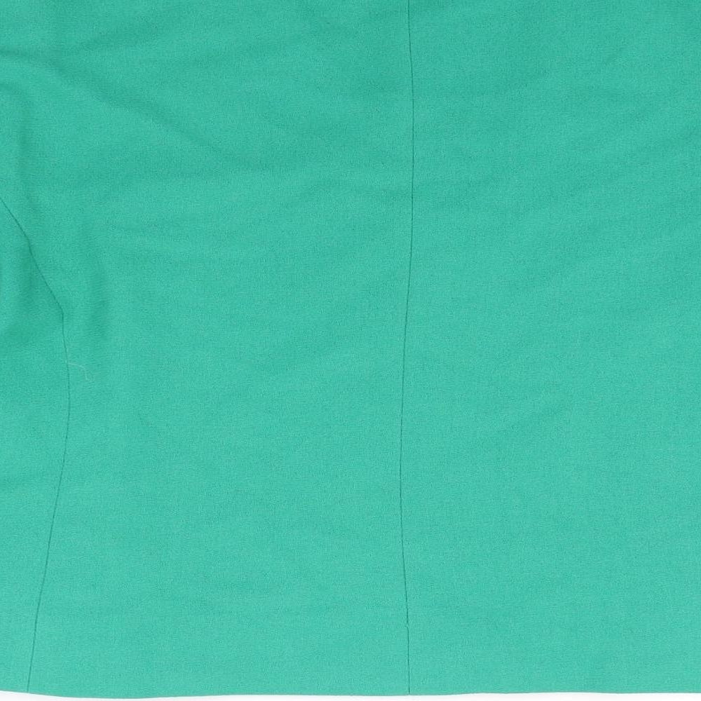 First Avenue Womens Green Jacket Blazer Size 18