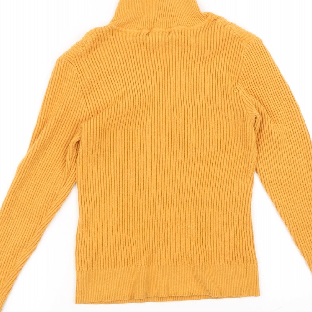 Primark Womens Yellow Basic T-Shirt Size L