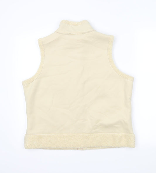Papaya Womens Ivory Gilet Coatigan Size 12
