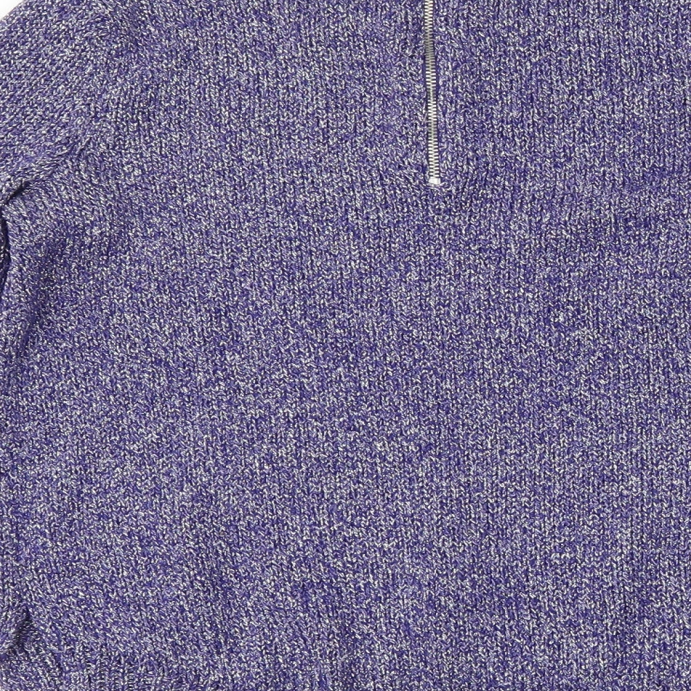 H&M Womens Blue Pullover Jumper Size 10