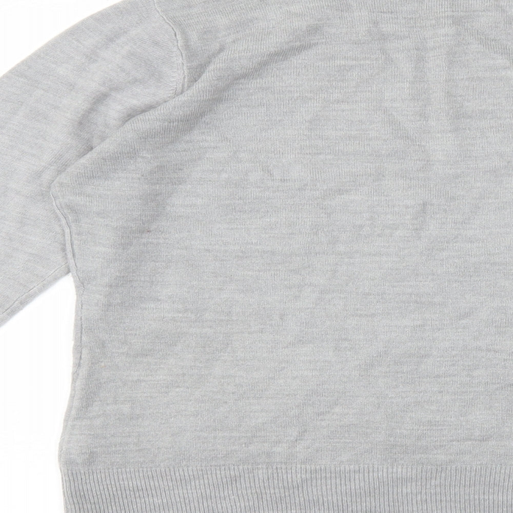 TU Womens Grey Pullover Jumper Size 12